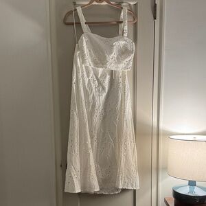 Petal & Pup White Eyelet Dress